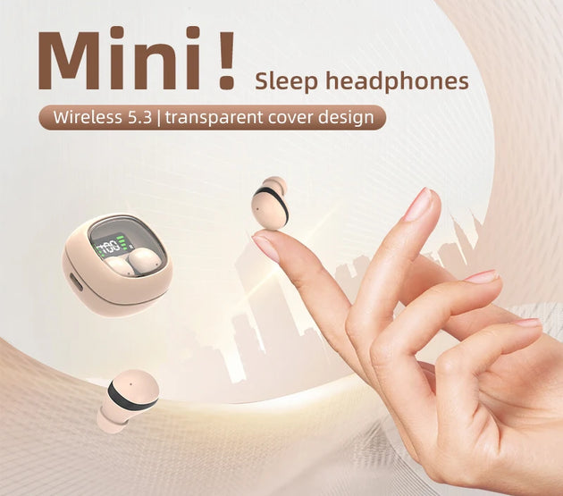 SK TWS Mini Bluetooth Wireless Earphones In-Ear Music Headphones HIFI Stereo Sports Waterproof Earbuds Headset With Mic