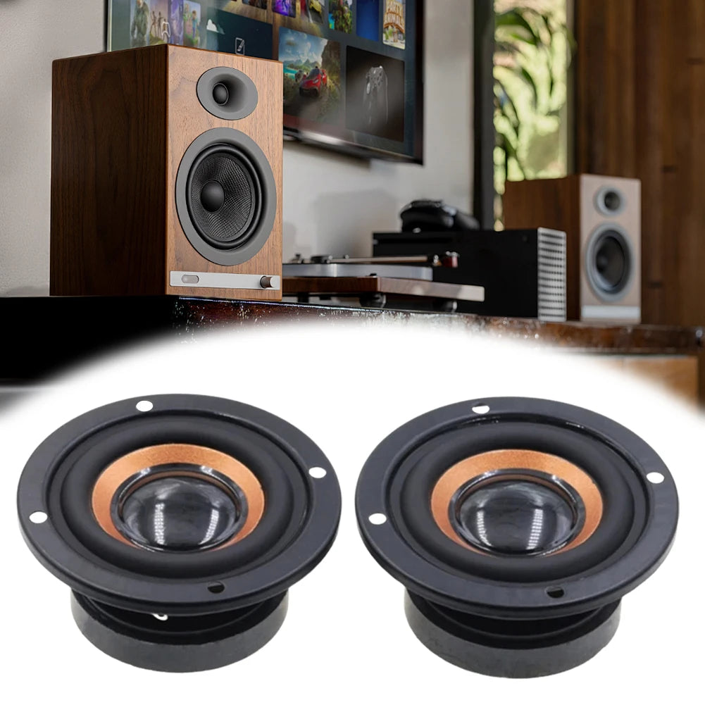 2 Inch 3W Speaker Full Frequency Bass Loudspeaker 4Ohm Circular Small Audio Speaker 64MM Audio Speaker Upgrades Your Setups Horn