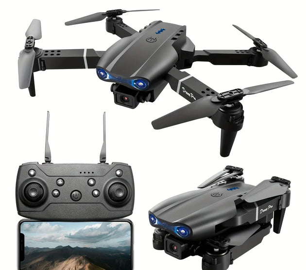 Professional RC Drone, WIFI Dual Camera RC Quadcopter Altitude Hold RC Toys, RC Beginner Men Women Gift Birthday Gift Openin