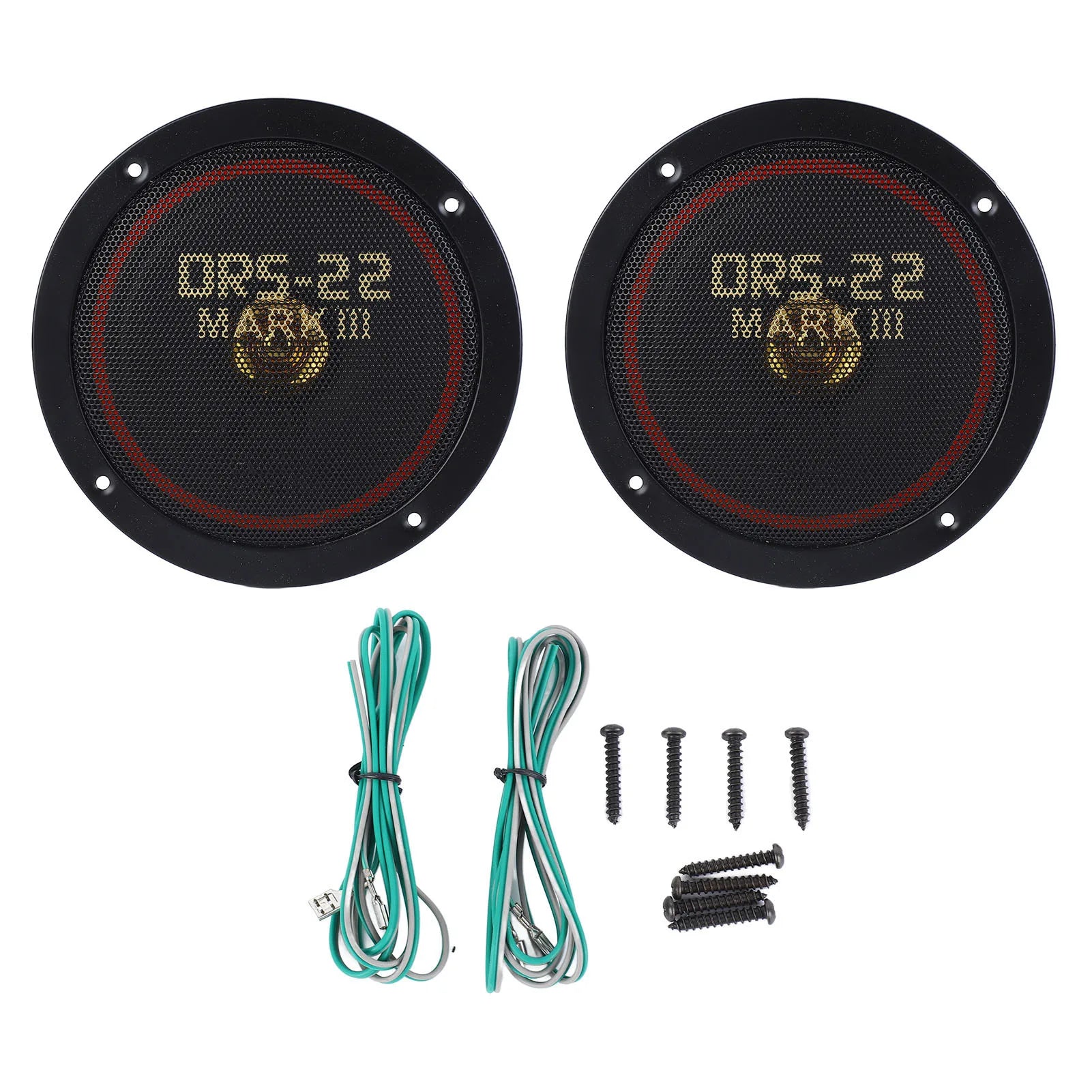 Car  Tweeters 6in Car Coaxial Speaker High Fidelity  Stereo Bass Tweeters Loudspeaker Set Car Speaker System Car