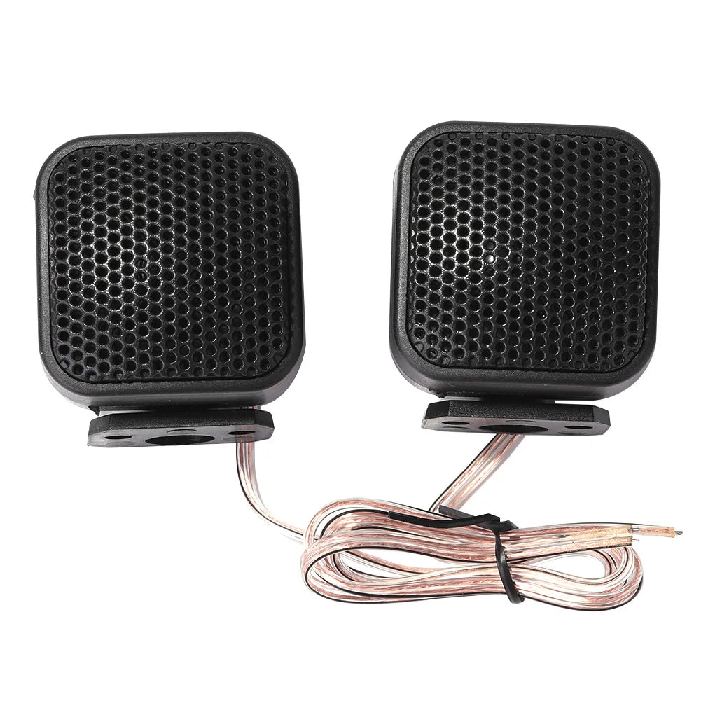 500W 5A 12V DC Car Audio Loudspeaker Mini Tweeter Speaker Super Power Audio Auto Sound Speaker Mini Square Audio Speaker