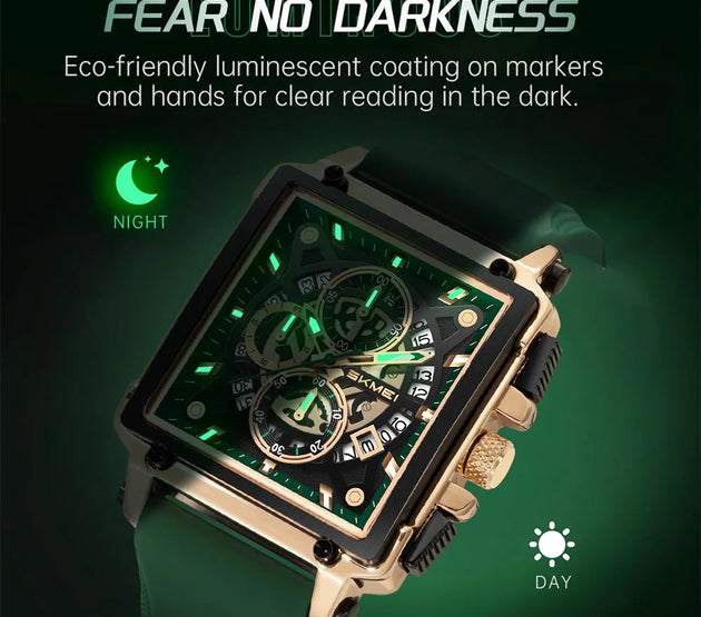 SKMEI Luxury Fashion Design Waterproof Time Clock Watches Male Fashion Cool Movement Quartz Watch For Men Women Date Wristwatch