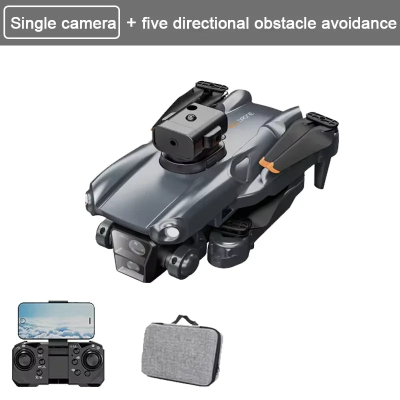 P25 Drone 8K Professional HD Dual Camera Brushless Remote Control 360° Intelligent Obstacle Avoidance Foldable Quadcopter Toys