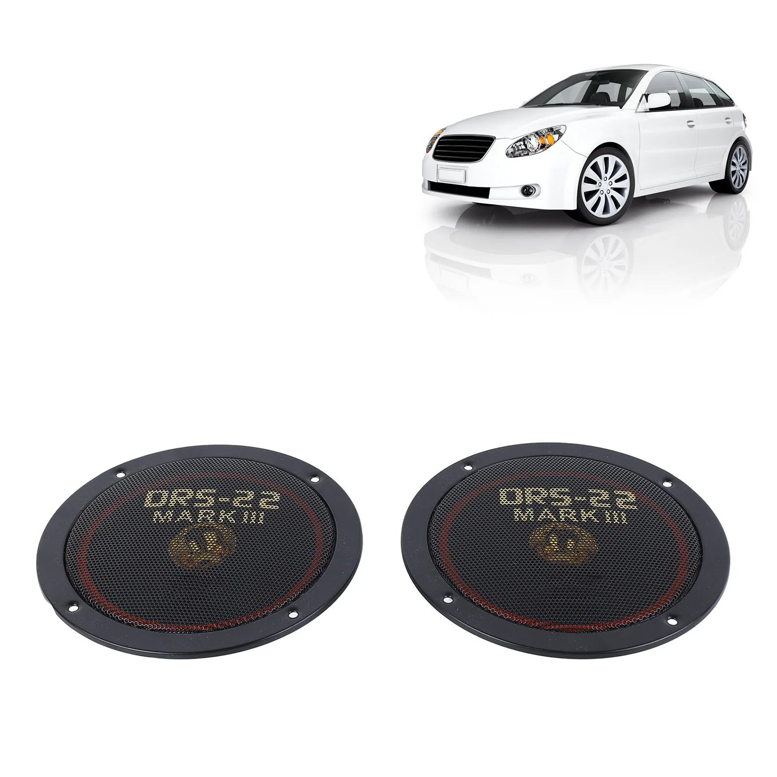 Car  Tweeters 6in Car Coaxial Speaker High Fidelity  Stereo Bass Tweeters Loudspeaker Set Car Speaker System Car