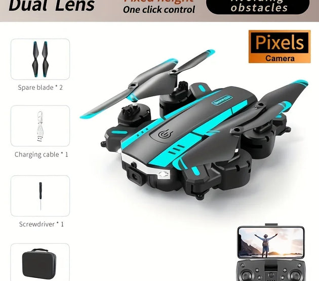 T6 drone, dual cameras, one-click takeoff and landing, 540 ° intelligent obstacle avoidance, gesture recognition, intelligent ho