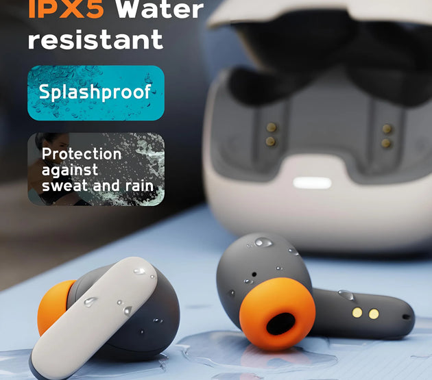TWS Wireless Earbuds BT 5.4 Low Latency Game Earphones Microphone Noise Reduction Fast Charging Game Mode Listen Music Headset