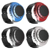 Cool Lighting Portable Wrist Watch Speaker Bluetooth-compatible Bicycle Audio 500mAh Music FM Radio Box USB Rechargeable