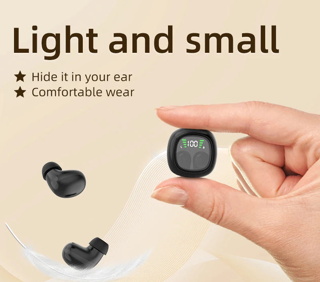 SK TWS Mini Bluetooth Wireless Earphones In-Ear Music Headphones HIFI Stereo Sports Waterproof Earbuds Headset With Mic