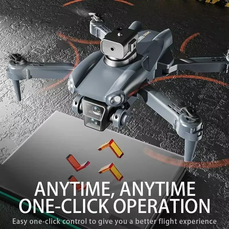 P25 Drone 8K Professional HD Dual Camera Brushless Remote Control 360° Intelligent Obstacle Avoidance Foldable Quadcopter Toys