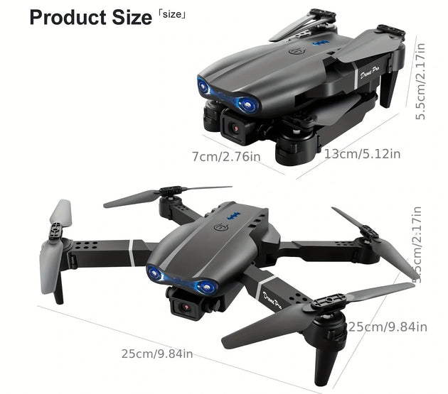 Professional RC Drone, WIFI Dual Camera RC Quadcopter Altitude Hold RC Toys, RC Beginner Men Women Gift Birthday Gift Openin