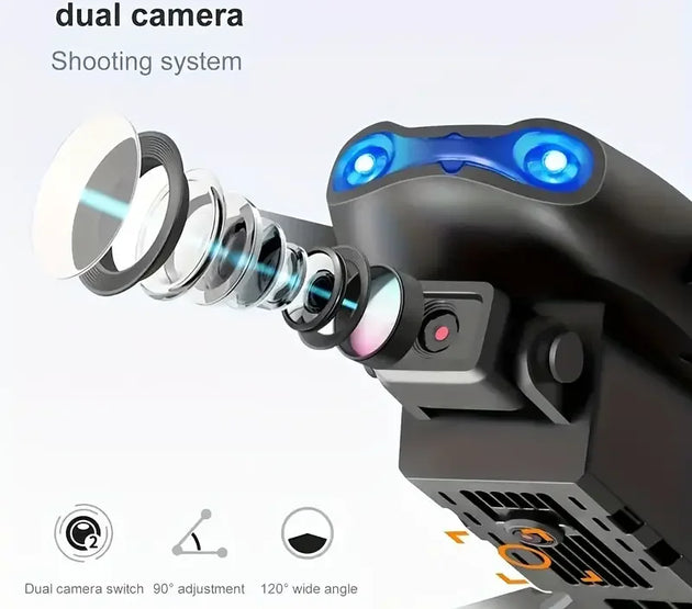 E99pro drone , one-click take-off and landing, fixed height hover, 360° stunt tumbling, support WIFI connection to mobile APP, f
