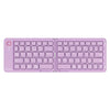 E4 Wireless VEOUT  Folding Keyboard Black White Pink Purple Four Colors Optional Compact Wireless Keyboard for Mobile Devices