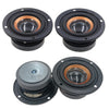 2 Inch 3W Speaker Full Frequency Bass Loudspeaker 4Ohm Circular Small Audio Speaker 64MM Audio Speaker Upgrades Your Setups Horn