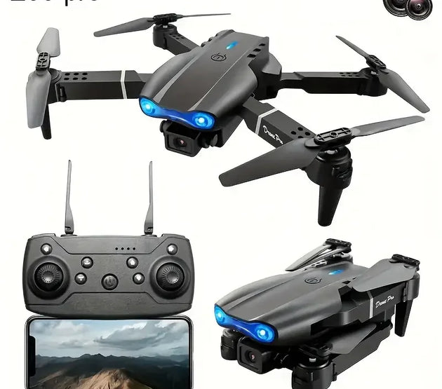 E99pro drone , one-click take-off and landing, fixed height hover, 360° stunt tumbling, support WIFI connection to mobile APP, f