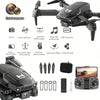 H4 Dual aerial HD camera Foldable drone remote control Smart plane usb charging LED lights quadcopter best birthday gift
