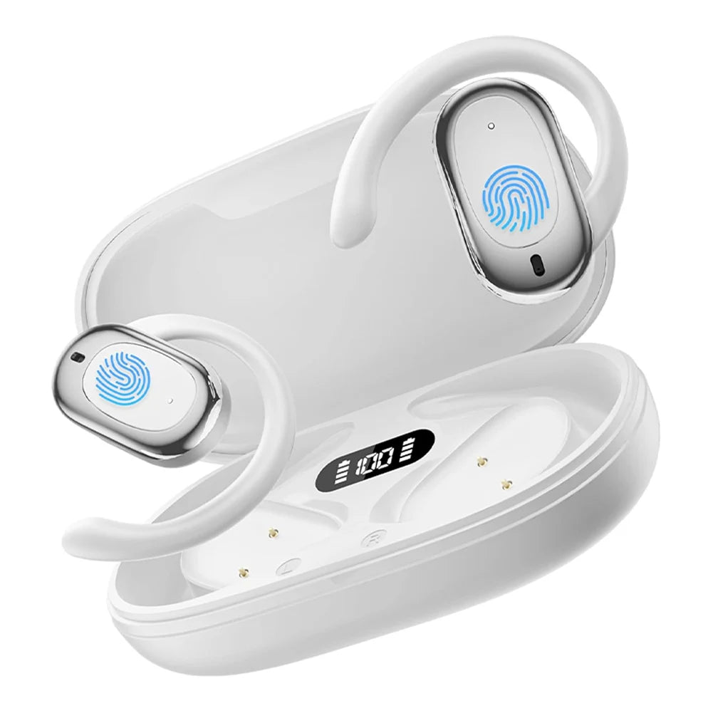 Bluetooth-Compatible TWS Adjustable Language Translator Earphone 144 Languages Wireless Open-Ear Headphones for Professionals