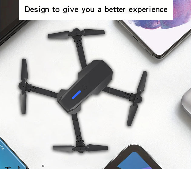 Pocket - Size Foldable Drone for Travel, 4K HD Camera, Optical Flow Stabilization, 40M Remote, Ultra - Portable for Capturing Tr