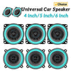 4/5/6.5 Inch HiFi Coaxial Subwoofer 100W/160W Car Audio Music Stereo Sensitivity 92dB Full Range Speaker Car Subwoofer Stereo