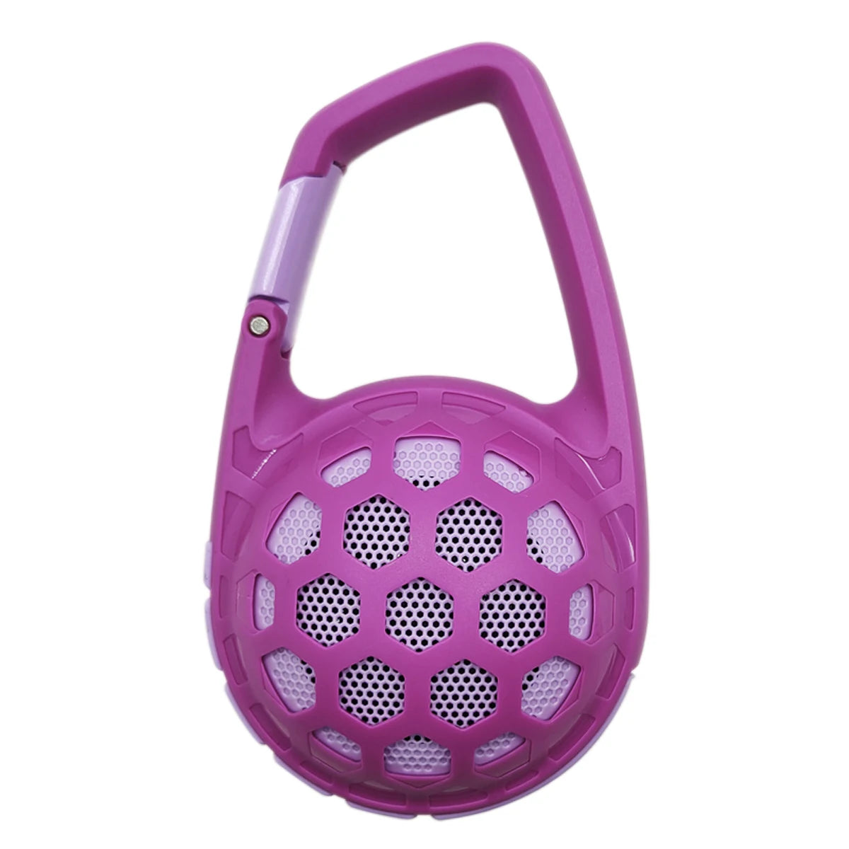 Portable Bluetooth Speaker 5W Output IPX4 Water-Resistant Wireless Sound Essential with Carabiner for Outdoor Activities Audio C