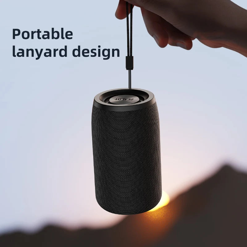 ZEALOT S32 Portable Bluetooth Speaker Mini Wireless HIFI Subwoofer Speaker with fm Radio Column Support TF, TWS, USB Flash Drive