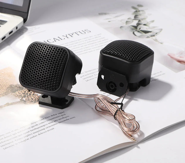 500W 5A 12V DC Car Audio Loudspeaker Mini Tweeter Speaker Super Power Audio Auto Sound Speaker Mini Square Audio Speaker