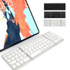 Bluetooth Keyboard Portable Triple Fold Multiple Device Connection Wireless Keyboard for iOS/Android/Windows System Laptop Phone