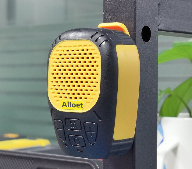 Wearable Bluetooth-Compatible5.3 Speaker Waterproof Clip Speaker Built-in Mic Mini Speaker with Strap for Hands-Free Music/Calls