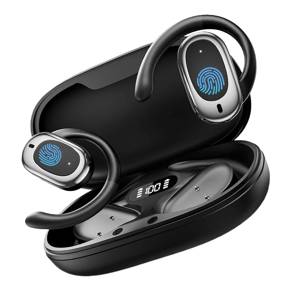 Bluetooth-Compatible TWS Adjustable Language Translator Earphone 144 Languages Wireless Open-Ear Headphones for Professionals