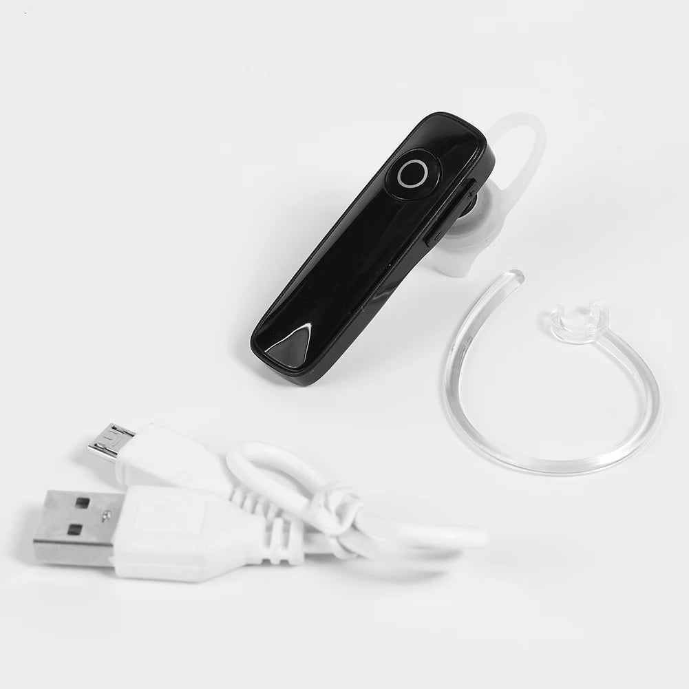 M165 Stereo Single Earphone Bluetooth Headset Wireless Handsfree Call Earbud