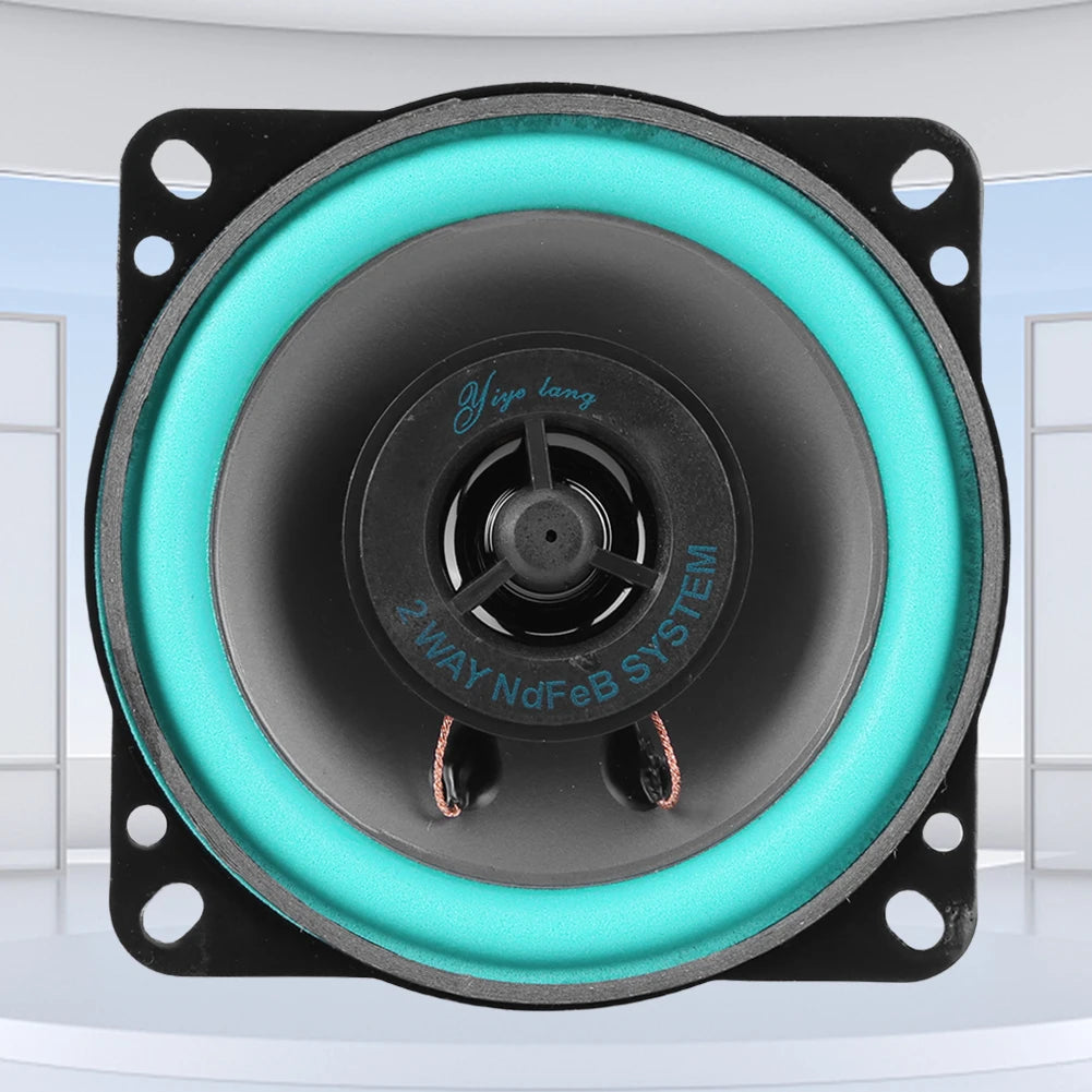 4/5/6.5 Inch HiFi Coaxial Subwoofer 100W/160W Car Audio Music Stereo Sensitivity 92dB Full Range Speaker Car Subwoofer Stereo
