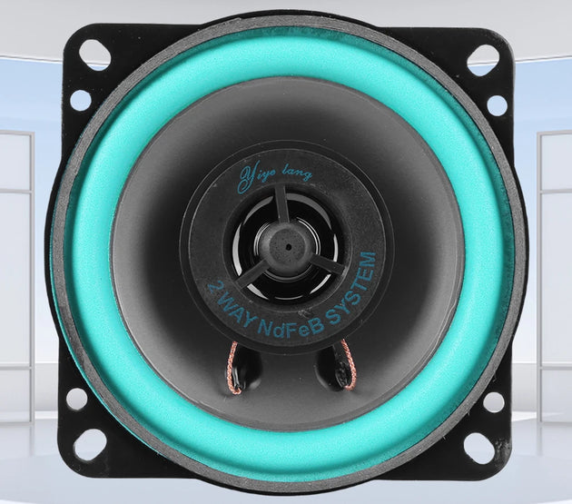 4/5/6.5 Inch HiFi Coaxial Subwoofer 100W/160W Car Audio Music Stereo Sensitivity 92dB Full Range Speaker Car Subwoofer Stereo